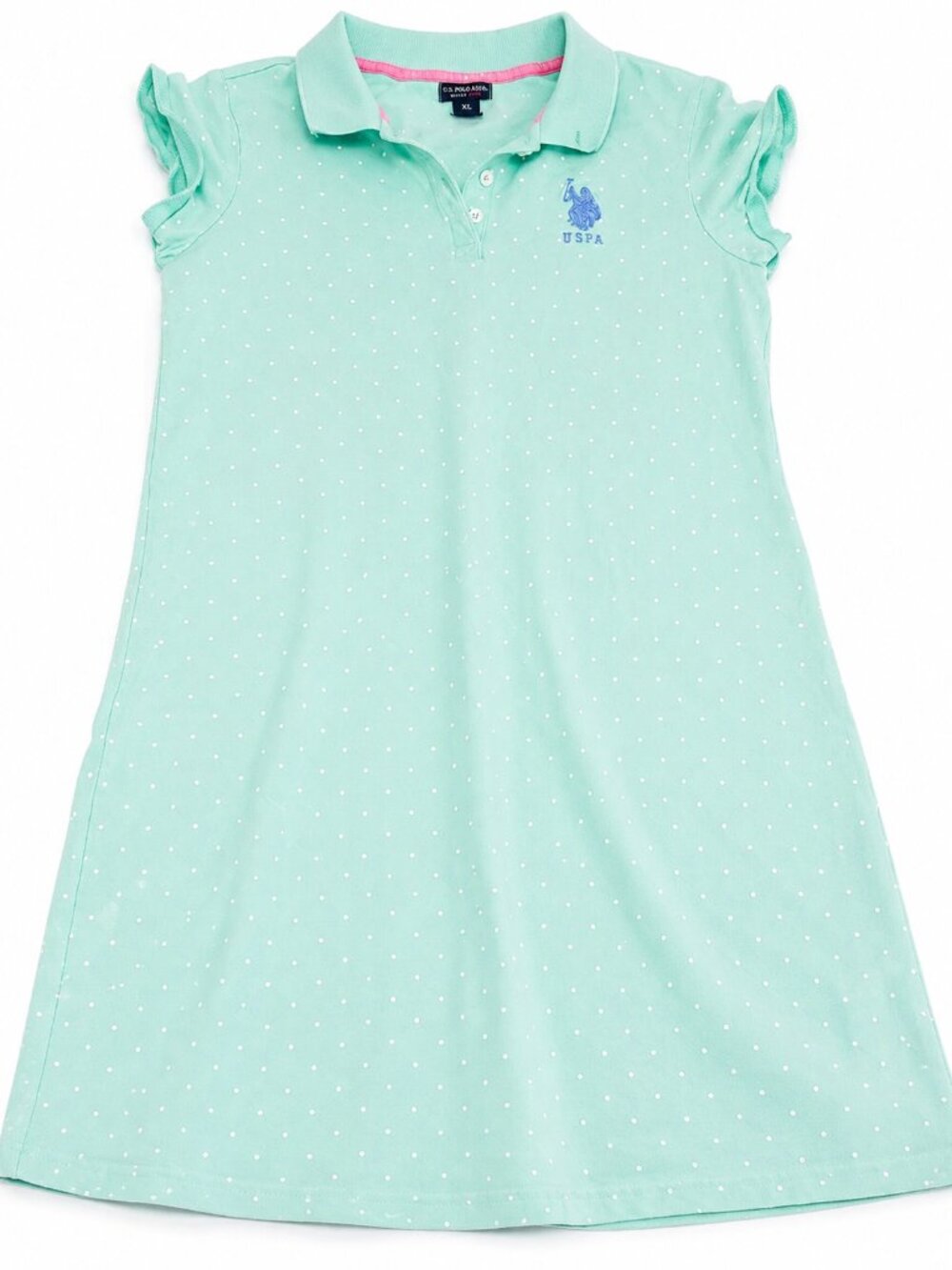 U.S Polo Dress For Women's | Size XL | With Polkadot's Design